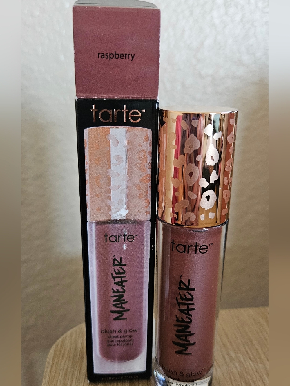 tarte Maneater Blush & Glow Liquid Cheek — Raspberry Rose